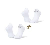 BV Sport pack de 2 pares de calcetines Light 3D Chaussettes 45/47 Blanc