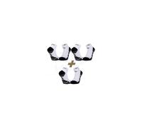 BV Sport pack de 3 pares de calcetines SCR One Evo 36/38 Blanco