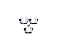 BV Sport pack de 3 pares de calcetines SCR One Evo 42/44 Blanc