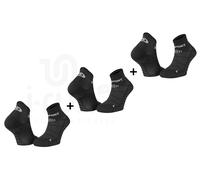 BV Sport pack de 3 pares de calcetines SCR One Evo 42/44 Negro