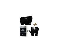 BV Sport pack gorro multifunción y guantes de running TU Negro