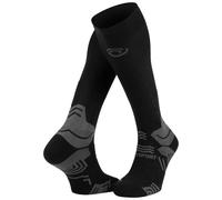 BV Sport - Ropa para trail running - Trek Compression GR Noir/Gris de Lana - Talla S+ - Negro Negro S+