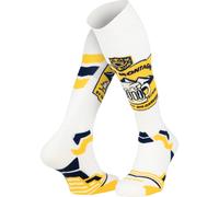 BV Sport - Calcetines de esquí - Slide Elite.2 Collector Biere De Montagne de Lana - Talla 39-41 - Amarillo Amarillo 39-41