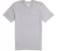 BV0507-063 Nike Camiseta Gris con Logo Bordado Algodón Hombre Casual