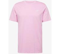 BV0507-612 Nike Solo Swoosh Camiseta Hombre Rosa Algodón Deporte Casual Logo