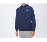 BV2654-410 Nike Club Fleece Azul Hombre Sudadera Algodón con Capucha