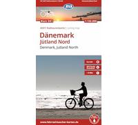 BVA ADFC Radtourenkarte Dänemark, Jütland Nord/Denmark, Jutland North 1:150.000: reiß- und wetterfest, E-Bike geeignet, GPS-Tracks Download, mit ... Nordspitze arhus auf einer Karte.: DK1