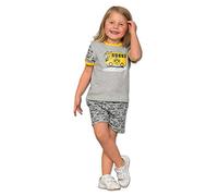 BVB 09 de los niños bebé Camiseta/pantalón Conjunto Emma en la Junta tamaño 98/104 Corto, Infantil, Emma on Board, Grey/Yellow/Black, 62/68
