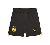BVB 770638-02 Shorts Replica Jr Shorts Unisex Kids Black-Cyber Yellow Tamaño 176