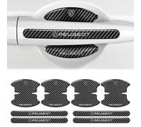 BVCFRDQ Protectores para Manija de Coche, para Peugeot 206 207 307 308 408 3008 5008 GT RCZ Hueco de Manija de Puertas, Evitar arañazos, Película de Protección de Pintura,B