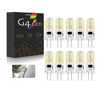 BVCL Bombillas LED G4, 220V 2W G4 Bombillas LED Blanco frío 6000K 200LM, Reemplazo para Bombillas Halógenas De 20W, No Regulable Sin Parpadeo, 10 Piezas