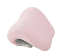 Bvdfgk Almohada Cervical para Silla de Oficina, Reposacabezas, Multifuncional, Suave Y Ligera, Ergonómica para Siestas, Ideal para Dormitorio, Avión, Estudia, Rosa, tal como se describe
