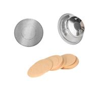 Bvdfgk Cesta de Filtro de Café de 54 Mm, Rejilla para Discos de Espresso, Cesta de Portafiltro de Espresso, Accesorios de Cocina, Cesta de Filtro para Cápsul, Set a, Individual