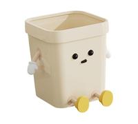 Bvdfgk Cubo de Basura Creativo, Resistente, Bonito Y Adorable, Ideal para El Hogar, Estudio, La Oficina, La Cocina O El Dormito, Sentado Grande, Individual