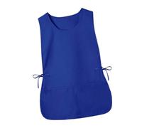Bvdfgk Delantal Alto con Babero, Delantal de Cocina, Delantal de Camarero, Delantal de Poliéster, Delantal de Cocina para Salón, Adulto, Café, Cosmetología, Azul, tal como se describe