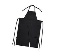 Bvdfgk Delantal de Cerámica con Bolsillos para Hombres, Artistas. Delantal con Tirantes Ajustables para Artistas de Arcilla Que Trabajan, Negro, tal como se describe