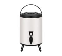 Bvdfgk Dispensador de Bebidas Frías Y Calientes, Cubo de Leche Práctico con Grifo, Cubo de Té, Barril de Té para Café, Fiestas, Hogar Y E, 8l