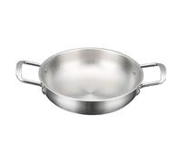 Bvdfgk Olla para Fideos, Olla de Vidrio para Estufa, Olla para Guisos, Olla de Material Grueso para Cocinar, Olla para Ramen, Té, Fideos, Sopa, Artíc, plata, tal como se describe