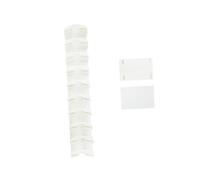 Bvdfgk Organizador de Sombreros para Gorras de Béisbol, Estante de Almacenamiento de Sombreros, Organizador de Exhibición de Gorras, Colgador para Oficina, a, Blanco, Individual