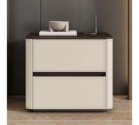 BVDHASDBT Mesa auxiliar pequeña para dormitorio, mesita de noche Simply Modern, mesita de noche de madera, con apertura de almacenamiento, para dormitorio, sala de estar, armario (blanquecino, 50 x 40