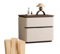 BVDHASDBT Mesita De Noche Moderna De Madera con Espacio De Almacenamiento, 40 X 40 X 50 Cm, 50 X 40 X 50 Cm, 60 X 40 X 50 Cm, Ideal For Sala De Estar O Dormitorio.(Beige,40x40x50cm)