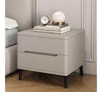 BVDHASDBT Mesita De Noche Moderna Y Sencilla con Cajón For Dormitorio, Estructura De Madera Maciza, Disponible En Varios Estilos Y Colores, Ideal For Sala De Estar, Pasillo(Khaki,45x40x49cm)