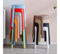 BVDHASDBT Taburetes De Cocina Apilables - Silla For Sala De Espera, Capacidad De Carga De 400 Kg, con Patas Antideslizantes For Vestíbulo Y Sala De Formación(Khaki)