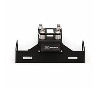 BVDOUE CNC Moto con LED Luz Ajustable Titular De Soportes de Matrícula Marco De Placa Portamatrícula, para Kawasaki Z800 2013-2015 2016 2017 Trasera Soportes Matrículas Accesorios