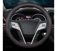 BVDOUE Fibra de Carbono Cuero Fundas para Volante Cubierta del Volante del Coche, para BMW M Sport 1 Series E87 E81 E82 E88 120i 130i 120d X1 E84 Accesorios