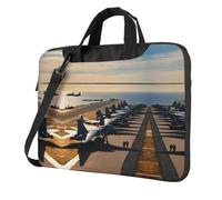 bvgweet Aircraft Fighter Jets - Maletín para portátil de 13/14/15.6 pulgadas, Black, 13 inch