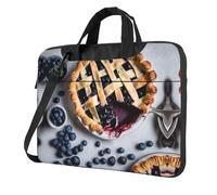 bvgweet Blueberry Pie 04 - Maletín para portátil de 13/14/15.6 pulgadas, Black, 15.6 inch
