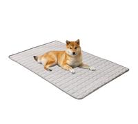 Bvizyelck Alfombrilla Refrigerante para Perros | Colchón Refrescante Canino | Colchoneta Transpirable Lavable 69X48 Cm para Clima Caluroso Cachorro Trasportín Exterior Viaje Patio Interior