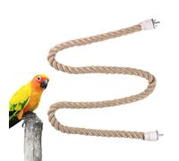 Bvizyelck Cuerda de pájaros, Percha de Cuerda | Juguete de Cuerda Swing | Accesorios de Jaula de pájaros Pata Molilla de pie Penca de Escalada para Loros de Loros para Loros