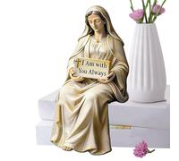 Bvizyelck Estatua de Yoga - Imágenes Espirituales de Resina Hechas a Mano para Decoración del Hogar,Decoración para Meditación - Regalo para Día de Acción de Gracias Cumpleaños Oficina Casa Escritorio