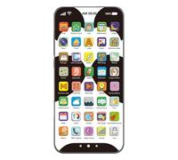 Bvizyelck Juguete de Cuentos con Pantalla Táctil - Teléfono Móvil Juego Educativo con Pantalla Táctil,Juguetes Móviles Interactivos con Y Batería Recargable para Niñas En El Hogar