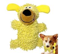 Bvizyelck Juguetes masticadores para perros, lindos juguetes para cachorros para masticadores agresivos, juegos interactivos, muñeca suave para estimulación de dentición grande y pequeña, para