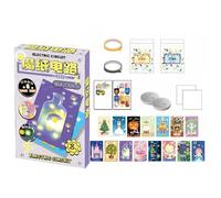 Bvizyelck Kit De Ciencias, Juego de Circuitos Eléctricos, Creación de Tarjetas de Felicitación Iluminadas con Actividades Prácticas de Aprendizaje para Niños y Estudiantes