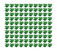 Bvizyelck Sujetadores Para Malla de Jardín | 100 Piezas Sujetadores Para Cubierta de Hileras de Plantas - Abrazadera Reutilizable para Estructuras de Cubierta - Túnel de Jardín