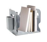 Bvizyelck Sujetalibros para Libros Pesados, Soporte para Estantes, Estante Reutilizable Retráctil de Alta Resistencia Ajustable para Almacenar y Organizar Revistas para Materiales Escolares, Estudio,