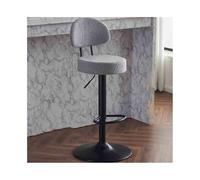 Bvn5kQ3dy Sillas de Bar Taburete Giratorio de Bar Delantero Redondo Silla giratoria(Grey)