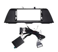 BVOWETF Marco de para Radio Coche Adaptador de Panel de 12,3 Pulgadas para Radio de Coche, decodificador CANbus, Compatible con BMW Serie 5 F10 F11.(Full Set NBT)