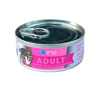 BVS Vet Shop | Adult Grain Free Codorniz con Pollo Lata para Gatos | Alimento Formato paté sin Cereales. Reduce el Riesgo de intolerancias alimentarias | 18 unid. x 85 gr
