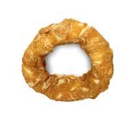 BVS Vet Shop Aros de Pollo Cuero Crudo para Perros Blanco 12,70 cm - 660 gr