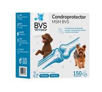 BVS Vet Shop | Condroprotector MSM para Perros | Problemas del Aparato locomotor, Edades avanzadas, sobrepeso o intervenciones quirúrgicas | Razas Pequeñas y Medianas | 150 Comprimidos