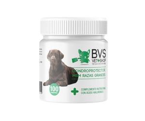 BVS Vet Shop | Condroprotector Razas Grandes MSM para Perros | Problemas del Aparato locomotor, Edades avanzadas, sobrepeso o intervenciones quirúrgicas | Razas Grandes | 100 Comprimidos