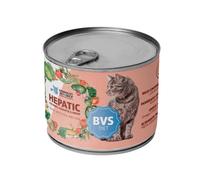 BVS Vet Shop Diet Hepatic Codorniz, Guisantes y Huevo Lata para Gatos 6 x 150 gr