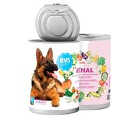 BVS Vet Shop | Diet Renal Cerdo con Verduras Lata para Perros | Adecuado para apoyar la función renal, con Aceite de salmón y prebióticos | 1 unid. x 400 gr