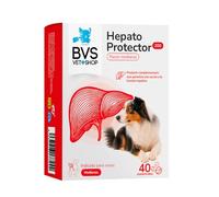 BVS Vet Shop | Hepato Protector Plus 40 Comprimidos para Perros y Gatos | Ayuda a la función hepática de tu Perro o Gato | 200/50 - Razas Medianas y Grandes