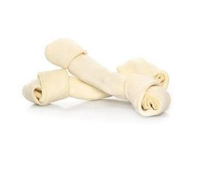 BVS Vet Shop | Hueso Nudo Natural para Perros | Snacks Que ofrecen un Efecto de Cepillado sobre los Dientes, manteniene tu Perro Libre de Placa bacteriana y sarro | 20 cm | 3 Unidades