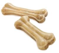 BVS Vet Shop | Hueso Prensado Perros Medianos | Snack Saludable Que satisface el Instinto Natural de morder en Perros manteniendo la dentadura Fuerte | 16,5 cm | 5 Unidades